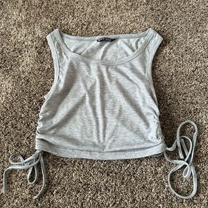 shein tie tank top